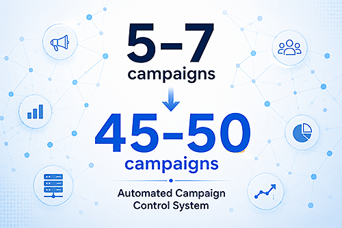 Eliminating Operational Bottlenecks Through Automated Campaign Control